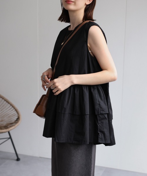 model：162cm 着用サイズ：F