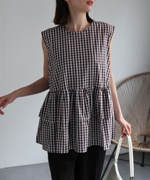 model：162cm 着用サイズ：F
