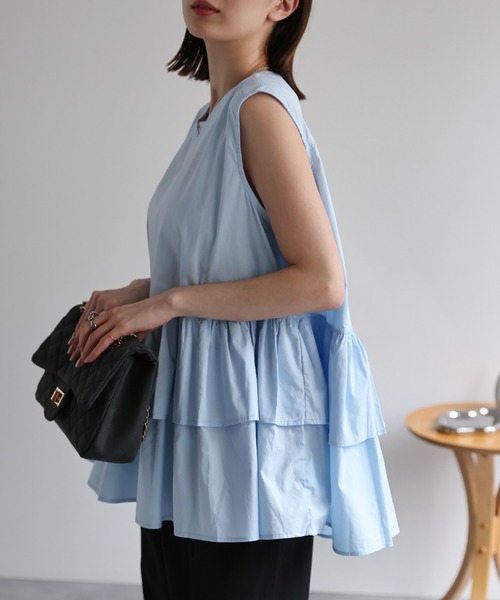 model：162cm 着用サイズ：F