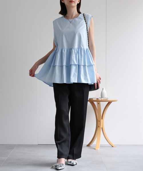 model：162cm 着用サイズ：F