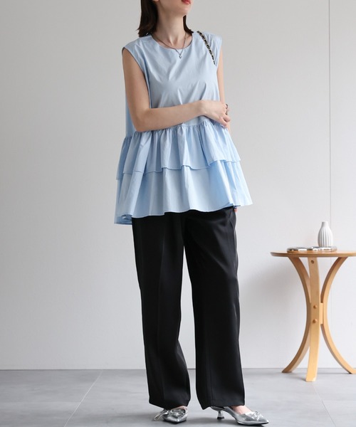 model：162cm 着用サイズ：F