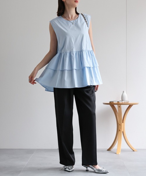 model：162cm 着用サイズ：F