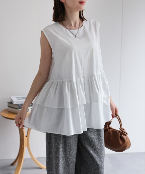 model：162cm 着用サイズ：F