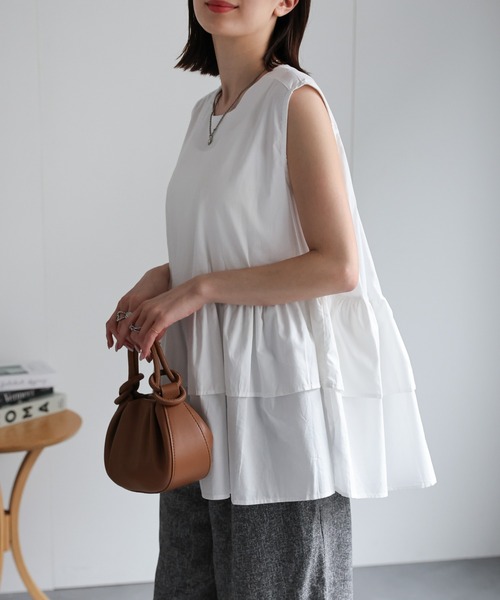 model：162cm 着用サイズ：F