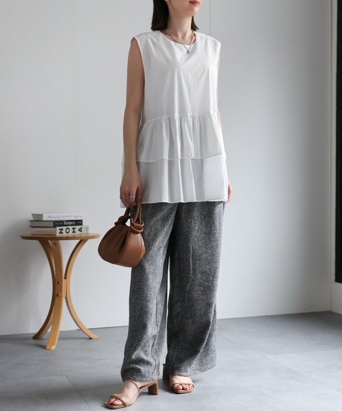 model：162cm 着用サイズ：F