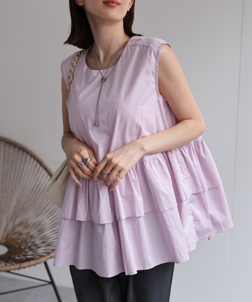 model：162cm 着用サイズ：F