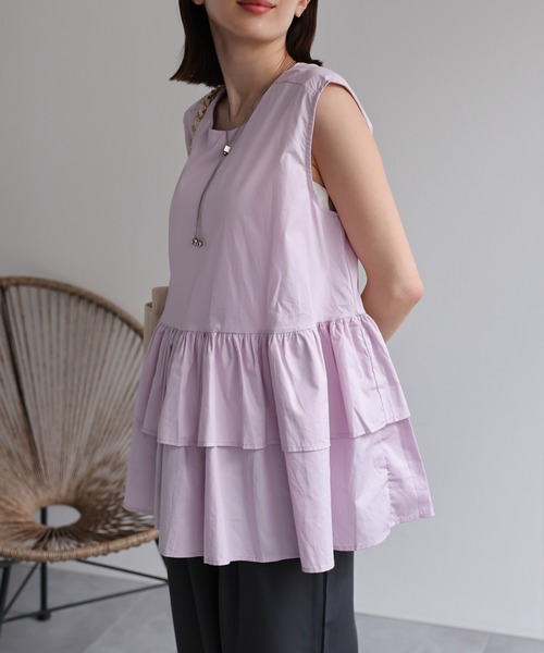 model：162cm 着用サイズ：F