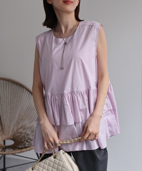 model：162cm 着用サイズ：F