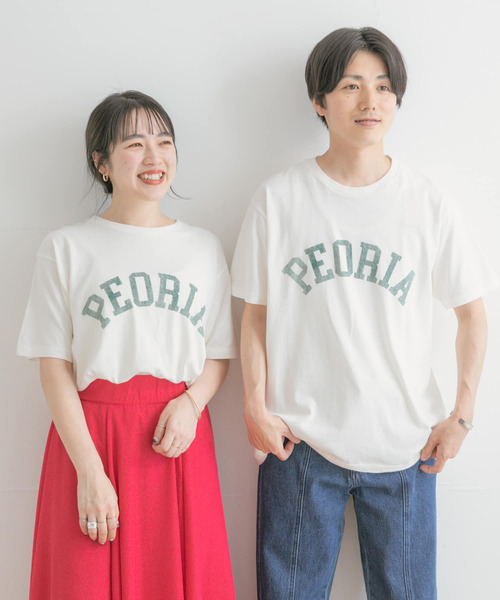 ITEMS URBANRESEARCH（アイテムズ アーバンリサーチ）の「『別注』SCREEN STARS×ITEMS　カスレプリント レタードTシャツ（Tシャツ/カットソー・メンズ・グレー系その他/ブラック/ホワイト・LARGE/MEDIUM）」の7枚目の写真