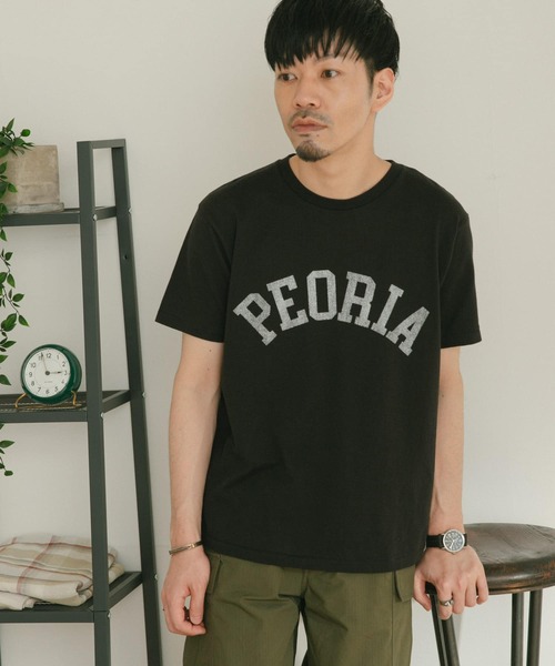 ITEMS URBANRESEARCH（アイテムズ アーバンリサーチ）の「『別注』SCREEN STARS×ITEMS　カスレプリント レタードTシャツ（Tシャツ/カットソー・メンズ・グレー系その他/ブラック/ホワイト・LARGE/MEDIUM）」の17枚目の写真