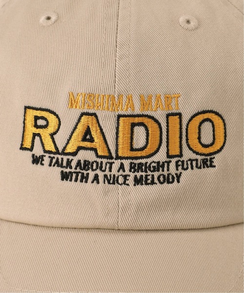 JOURNAL STANDARD(ジャーナルスタンダード)の「【MISHIMA MART/ミシママート】MES レディオ キャップ(キャップ・メンズ・ブラック/ベージュ・FREE)」の9枚目の写真