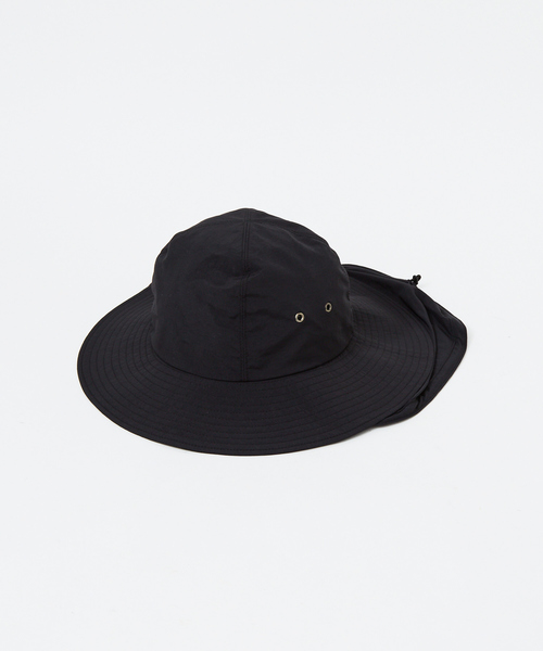 qualite（カリテ）の「【La Maison de Lyllis】シューティングハット（ハット・レディース・ブラック/セージグリーン・フリー）」の2枚目の写真