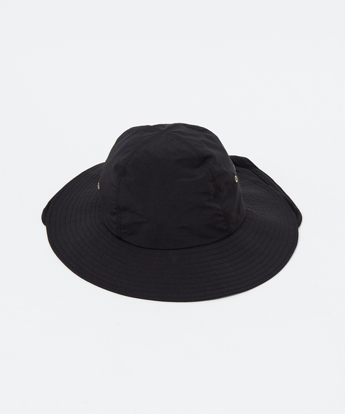 qualite（カリテ）の「【La Maison de Lyllis】シューティングハット（ハット・レディース・ブラック/セージグリーン・フリー）」の4枚目の写真