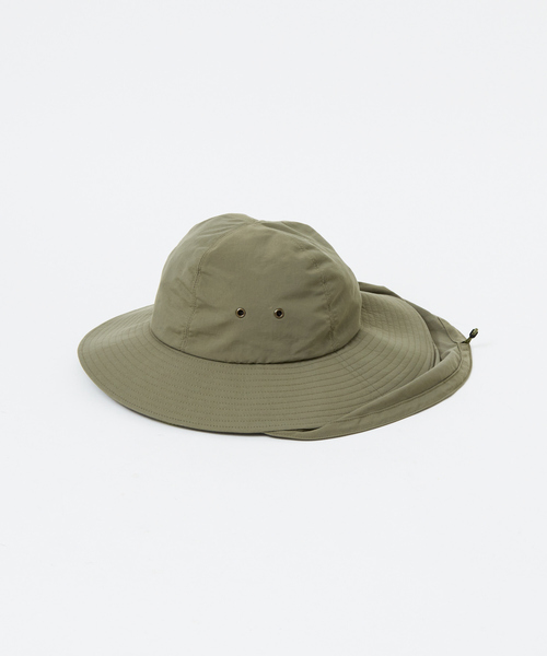 qualite（カリテ）の「【La Maison de Lyllis】シューティングハット（ハット・レディース・ブラック/セージグリーン・フリー）」の5枚目の写真