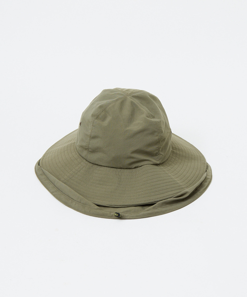 qualite（カリテ）の「【La Maison de Lyllis】シューティングハット（ハット・レディース・ブラック/セージグリーン・フリー）」の6枚目の写真