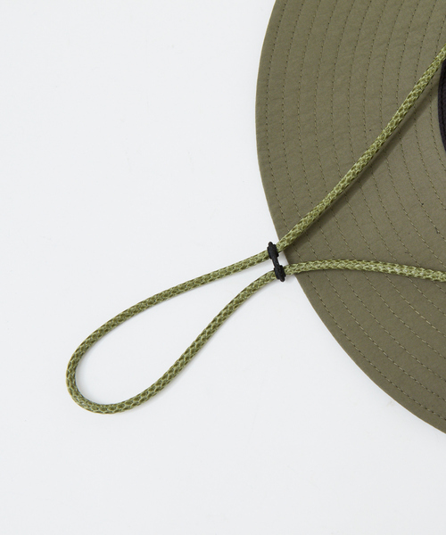 qualite（カリテ）の「【La Maison de Lyllis】シューティングハット（ハット・レディース・ブラック/セージグリーン・フリー）」の9枚目の写真