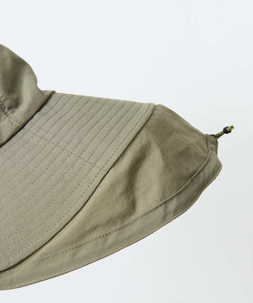 qualite（カリテ）の「【La Maison de Lyllis】シューティングハット（ハット・レディース・ブラック/セージグリーン・フリー）」の12枚目の写真