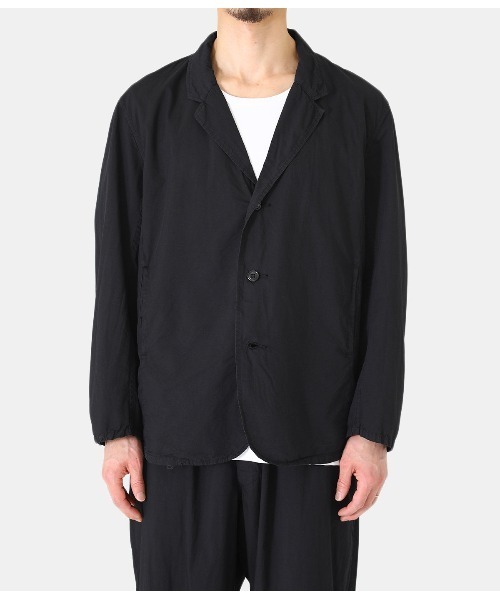 GOLD（ゴールド）の「GOLD / ゴールド：【ONLY ARK】別注 COTTON / SILK CHAMBRAY TAILORED JACKET：22A-GL15044ARK[MUS]（テーラードジャケット・メンズ・ブラック系その他・M/L）」の9枚目の写真
