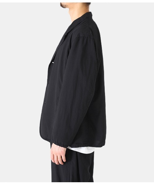 GOLD（ゴールド）の「GOLD / ゴールド：【ONLY ARK】別注 COTTON / SILK CHAMBRAY TAILORED JACKET：22A-GL15044ARK[MUS]（テーラードジャケット・メンズ・ブラック系その他・M/L）」の10枚目の写真