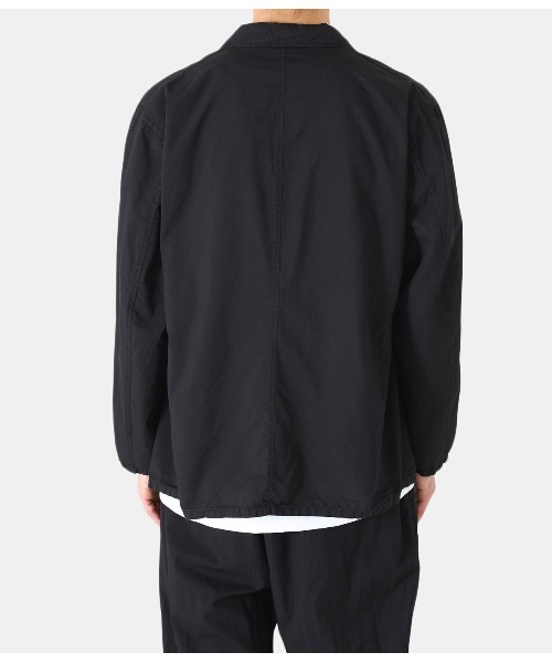 GOLD（ゴールド）の「GOLD / ゴールド：【ONLY ARK】別注 COTTON / SILK CHAMBRAY TAILORED JACKET：22A-GL15044ARK[MUS]（テーラードジャケット・メンズ・ブラック系その他・M/L）」の11枚目の写真