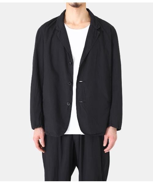 GOLD（ゴールド）の「GOLD / ゴールド：【ONLY ARK】別注 COTTON / SILK CHAMBRAY TAILORED JACKET：22A-GL15044ARK[MUS]（テーラードジャケット・メンズ・ブラック系その他・M/L）」の12枚目の写真