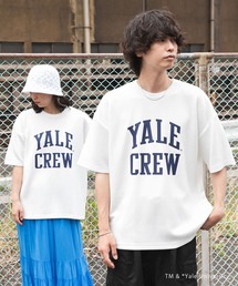 SENSE OF PLACE by URBAN RESEARCH | 『別注』『ユニセックス』YALE×SENSE OF PLACE カレッジロゴTシャツ C(Tシャツ/カットソー)
