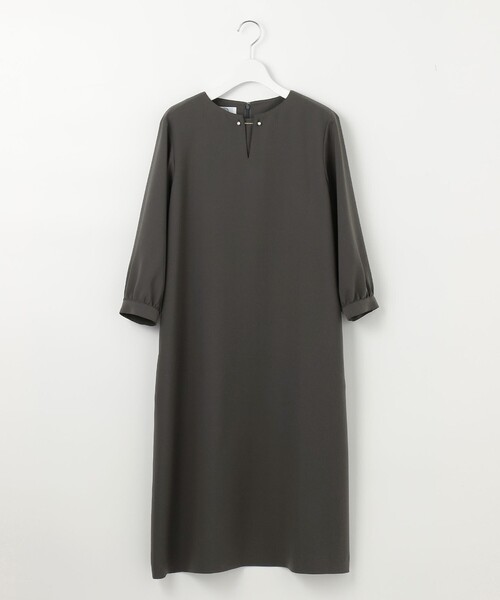 J.PRESS Ladies(J.プレス レディス)の「【洗える】 RELAXION ツイル ワンピース(ワンピース・レディース・グレー系/ネイビー系・XS)」の5枚目の写真