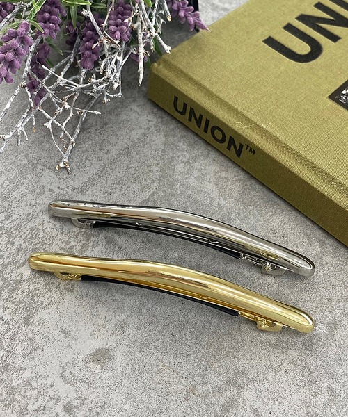apres jour mignon(アプレジュールミニョン)の「【apresjour mignon×ARIAZ】メタルバーバレッタ(バレッタ/ヘアクリップ・レディース・シルバー/ゴールド・ONESIZE)」の8枚目の写真