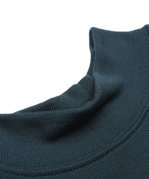 ASCLO(エジュクロ)の「ASCLO High Neck Short Sleeve T Shirt(Tシャツ/カットソー・メンズ・ブラック/アイボリー/ダークブルー・FREE)」の5枚目の写真