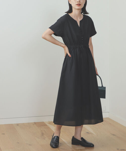 BEAMS HEART（ビームスハート）の「BEAMS HEART / スキッパー ティアード ワンピース（ワンピース・レディース・ネイビー/グリーン/その他/その他1・FREE）」の17枚目の写真