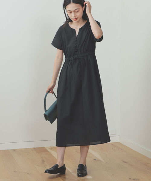 BEAMS HEART（ビームスハート）の「BEAMS HEART / スキッパー ティアード ワンピース（ワンピース・レディース・ネイビー/グリーン/その他/その他1・FREE）」の18枚目の写真