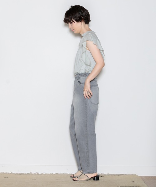 Healthy denim(ヘルシーデニム)の「Healthy denim MOSS(デニムパンツ・レディース・グレー・23/25/24)」の9枚目の写真