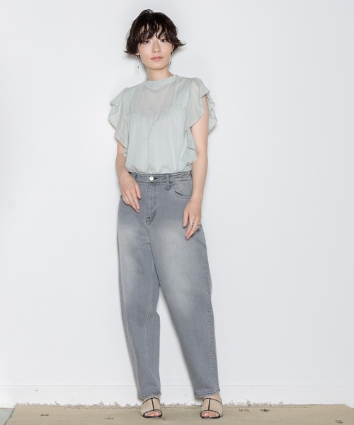 Healthy denim(ヘルシーデニム)の「Healthy denim MOSS(デニムパンツ・レディース・グレー・23/25/24)」の11枚目の写真