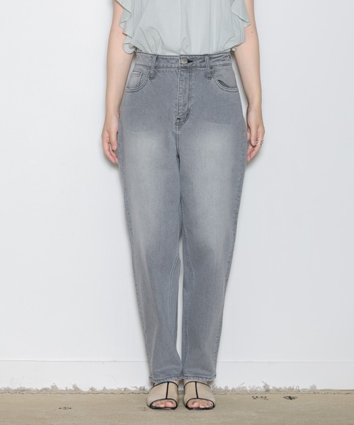 Healthy denim(ヘルシーデニム)の「Healthy denim MOSS(デニムパンツ・レディース・グレー・23/25/24)」の12枚目の写真