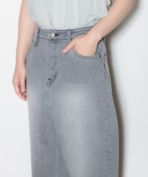 Healthy denim(ヘルシーデニム)の「Healthy denim MOSS(デニムパンツ・レディース・グレー・23/25/24)」の16枚目の写真