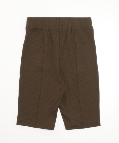 atmos pink(アトモスピンク)の「atmos pink バイカラー リブバイカーパンツ(その他パンツ・レディース・ネイビー/ブラウン・S/M)」の11枚目の写真