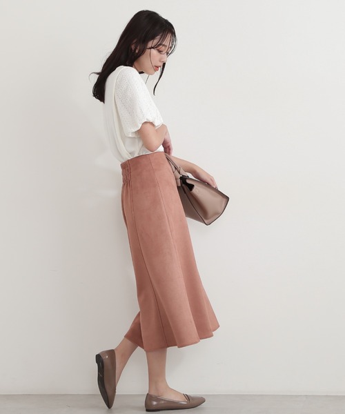 NATURAL BEAUTY BASIC（ナチュラルビューティーベーシック）の「キカレースドッキングブラウス（シャツ/ブラウス・レディース・ブラック/レッド/オフホワイト・SMALL/MEDIUM）」の13枚目の写真