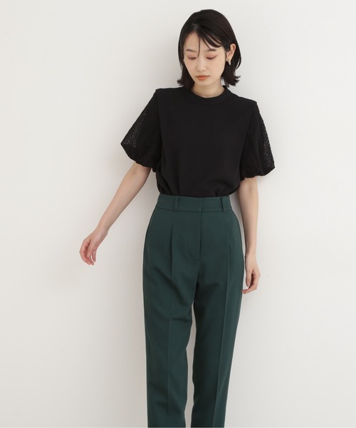 NATURAL BEAUTY BASIC（ナチュラルビューティーベーシック）の「キカレースドッキングブラウス（シャツ/ブラウス・レディース・ブラック/レッド/オフホワイト・SMALL/MEDIUM）」の17枚目の写真