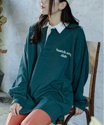 SUGGESTION | SUGGESTION ヘビーウエイト ビッグプルオーバー ラガーシャツ(ポロシャツ)