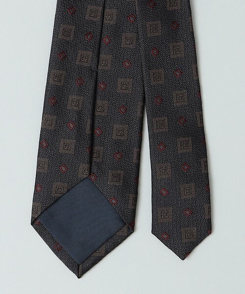 SHIPS(シップス)の「Puccini: ブリティッシュ ダイヤ コモン ネクタイ(ネクタイ・メンズ・ワイン/ブラック/ブラウン/ダークグレー・ONE SIZE)」の7枚目の写真