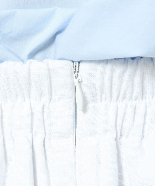 ALAND（エーランド）の「3.3 Field Trip／LINEN MINIスカート 2165275（スカート・レディース・ブラック/ホワイト・FREE）」の8枚目の写真