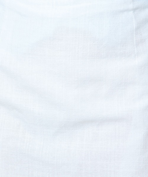 ALAND（エーランド）の「3.3 Field Trip／LINEN MINIスカート 2165275（スカート・レディース・ブラック/ホワイト・FREE）」の5枚目の写真