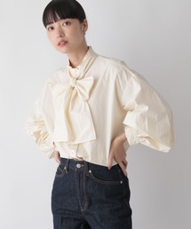 LOWRYS FARM | メニウェイボウタイブラウス　123102(シャツ/ブラウス)