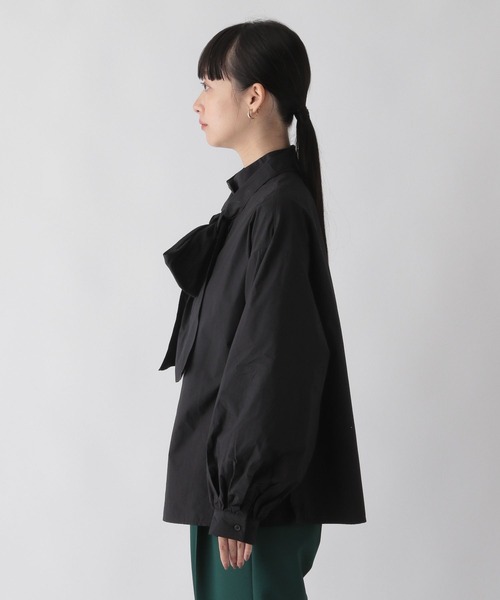 バリエーションボータイシャツ ブラック 楽天市場】BLACK VARIA ブラックバリア blackvaria サテンシャツ