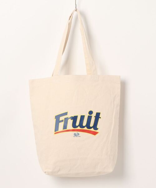 FRUIT OF THE LOOM(フルーツオブザルーム)の「FRUIT OF THE LOOM / FFGS SOUVENIR TOTE BAG A / 70076000(トートバッグ・レディース・パープル/ネイビー/ブルー/グリーン/ミント/レッド系その他/マスタード・ONESIZE)」の4枚目の写真