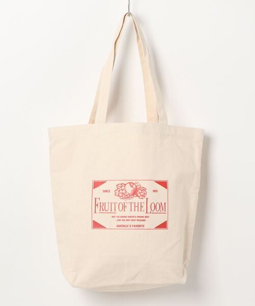 FRUIT OF THE LOOM(フルーツオブザルーム)の「FRUIT OF THE LOOM / FFGS SOUVENIR TOTE BAG A / 70076000(トートバッグ・レディース・パープル/ネイビー/ブルー/グリーン/ミント/レッド系その他/マスタード・ONESIZE)」の7枚目の写真