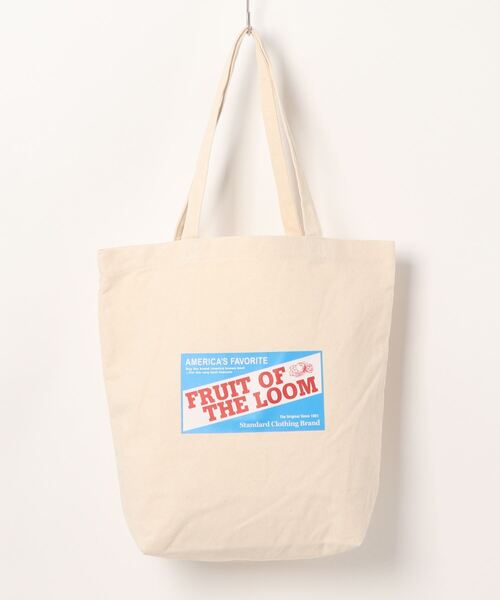 FRUIT OF THE LOOM(フルーツオブザルーム)の「FRUIT OF THE LOOM / FFGS SOUVENIR TOTE BAG A / 70076000(トートバッグ・レディース・パープル/ネイビー/ブルー/グリーン/ミント/レッド系その他/マスタード・ONESIZE)」の5枚目の写真
