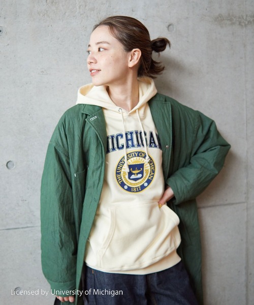 PAR ICI（パーリッシィ）の「コットンナイロンウェザー EDODAKIチェスターコート（チェスターコート・レディース・グリーン/ベージュ/チャコールグレー/グレー/グリーン系その他・FREE）」の18枚目の写真