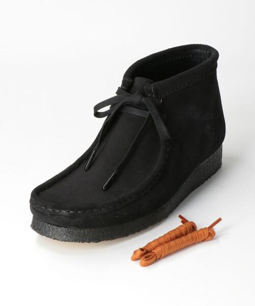 Clarks(クラークス)の「<CLARKS> WALLABEE BT/シューズ(モカシン/デッキシューズ・メンズ・ブラック/ベージュ・8/9/7)」の8枚目の写真