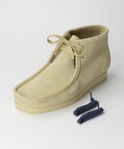 Clarks(クラークス)の「<CLARKS> WALLABEE BT/シューズ(モカシン/デッキシューズ・メンズ・ブラック/ベージュ・8/9/7)」の9枚目の写真